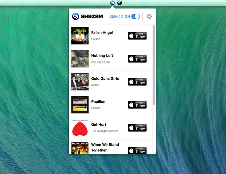 Shazam for Mac